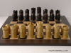 Medieval Masked Plain Theme Chess Set